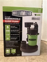 Drummond 1/3 HP Sump Pump