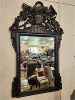 Gorgeous Plastic Wood Looking Framed Mirror