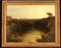 "On The Wye, North Wales" by John Brandon Smith