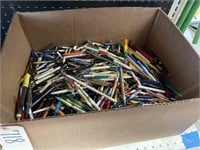 Box of Advertising Pencils