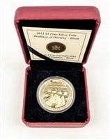 Coin RCM-2013 $5 Bison Silver Coin