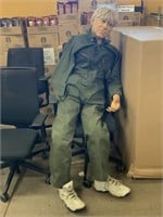 Life Size Dummy Halloween Prop Guy with Hard