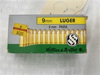 Box 9mm Luger Partial Box