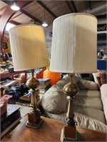 Mid century modern table lamps 30 in