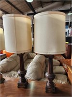 Mid century modern table lamps 30 in