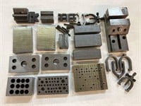 Various Steel Machinist Blocks / Vise / Tools