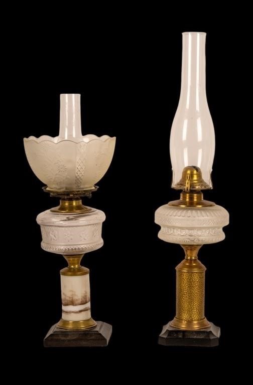 Antique Kerosene Lamps (2)