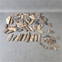 Collection of Neolithic Flint Rock Picked in Egypt