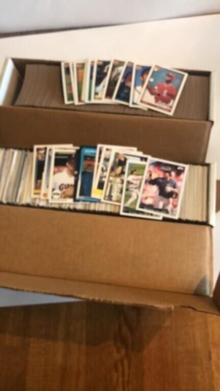 ‘91 Topps & mixed baseball 600+ cards