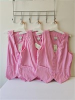 6 Women's Vests Tops Small New with Tags