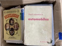 Box of Var Books Paperback & Hard Back Novels