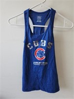 Chicago Cubs Baseball Tank Top Girls Size Small