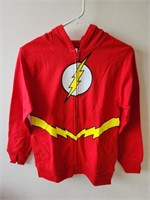 The Flash Hooded Sweatshirt Jacket Youth Size M