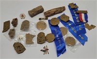 Ribbons, Badges & Petrified Wood
