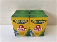 6 Crayola 14 Crayon bandages packs