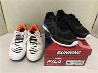 Fila & ASICS men’s Sneakers - New size 11.5
