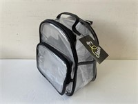 Art class clear mini backpack with strawberry