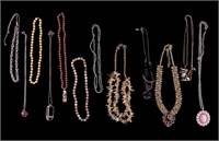 Semi-Precious and Costume Necklaces