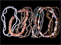 Stone Beaded Necklaces (6)