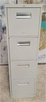 11 -  4 DRAWER OFFICE FILE CABINET   (R117)