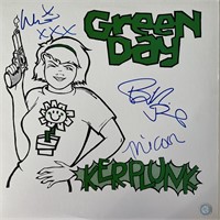 Green Day signed "Kerplunk" album