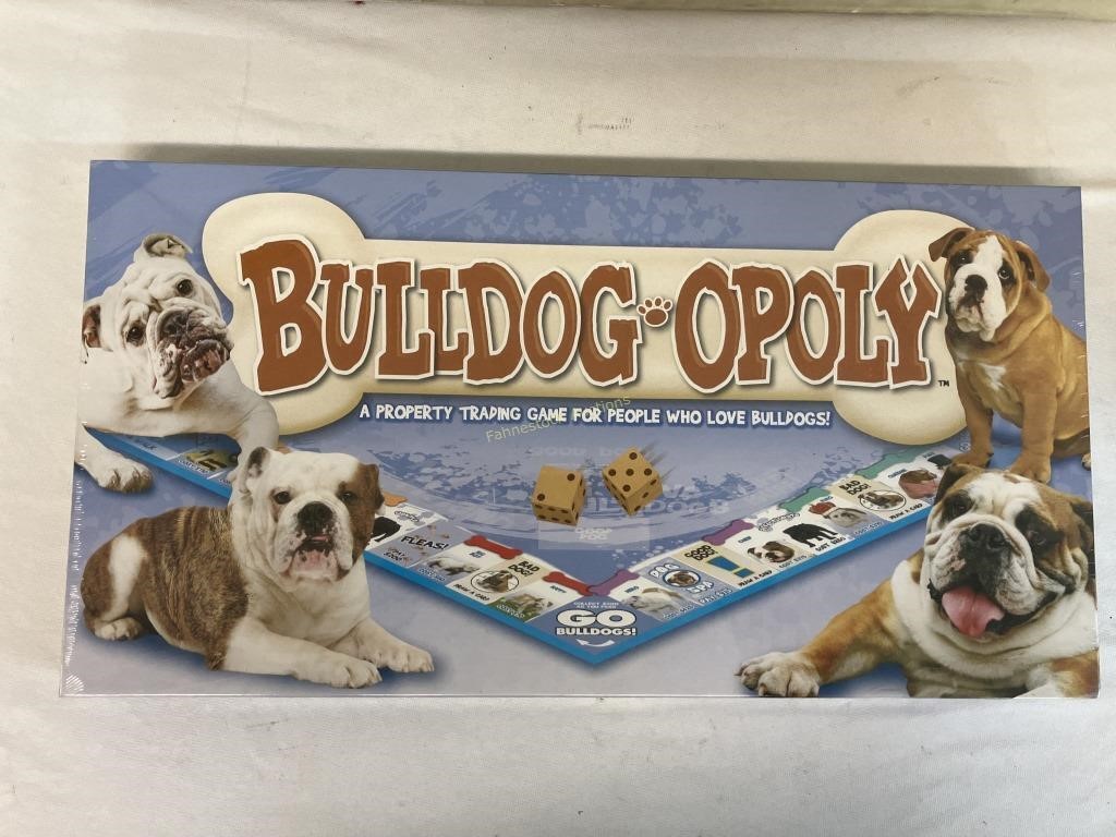 Bulldog Opoly Game. New in Wrapper