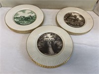 Lenox Picture Plates. American Homestead, The