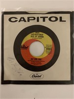 Nat King Cole signed 45 RPM