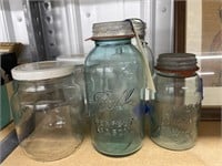 5 Var Glass Jars