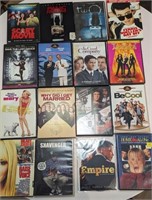 16 PREOWNED MOVIES DVD's