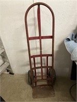 Red utility hand cart