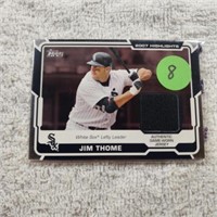 2008 Topps Highlights Game Jersey Jin Thome