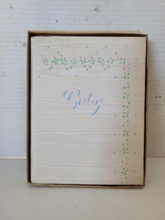 Baby Book with Family Tree 9x7 in
