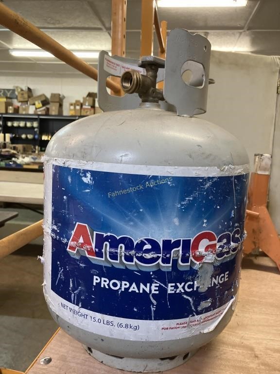 15 lb propane tank - AmeriGas