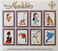 Disney's Aladdin Collectors Stamp Set -