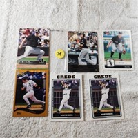 6 Joe Crede Baseball Cards