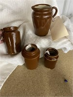 Stoneware Jars Creamer Vase