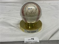 Autographed Baseball Kurt Stillwell
