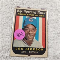 1959 Topps Rookie Lou Jackson