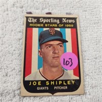 1959 Topps Rookie Joe Shipley
