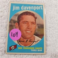 1959 Topps Jim Davenport