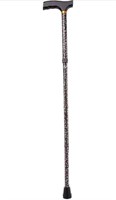 LIGHTWEIGHT ADJUSTABLE FOLDING CANE WITH T HANDLE