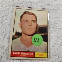 1961 Topps Rookie Jack Kralick
