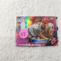 2016 Topps Chrome Pink Refractor Michael Wacca