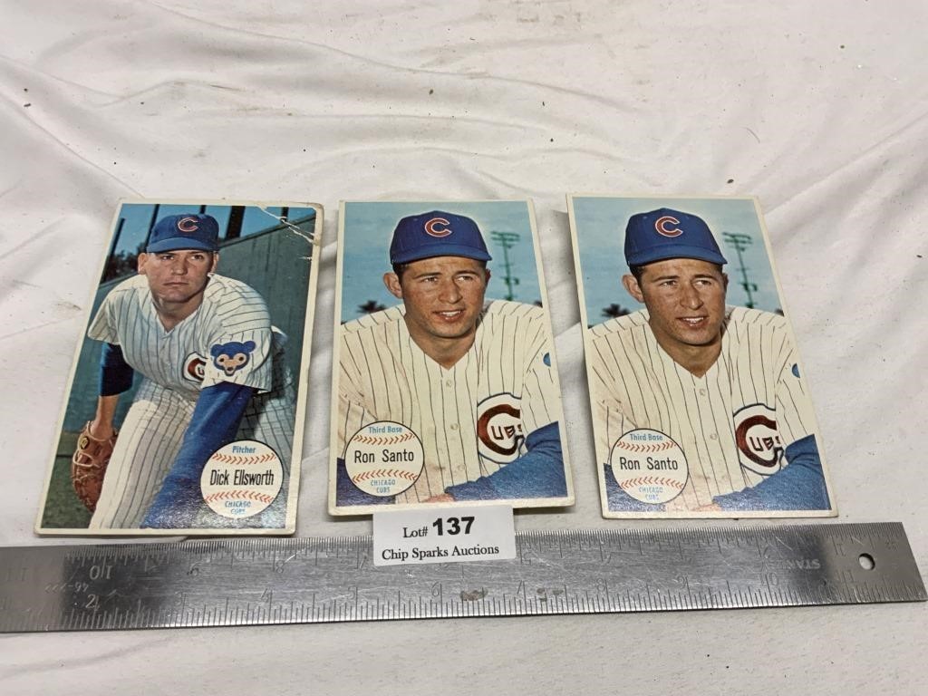 Lot Of 3 1964 Topps Giant Cards