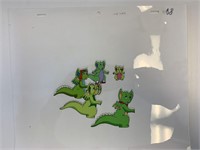 Pocket Dragon Adventures original artwork for cart
