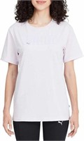 Puma Women's XL Boyfriend T-shirt, Purple Extra