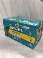 PAMPERS SWADDLERS SIZE 3