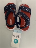 Toddler Size 8 Sandals (New)