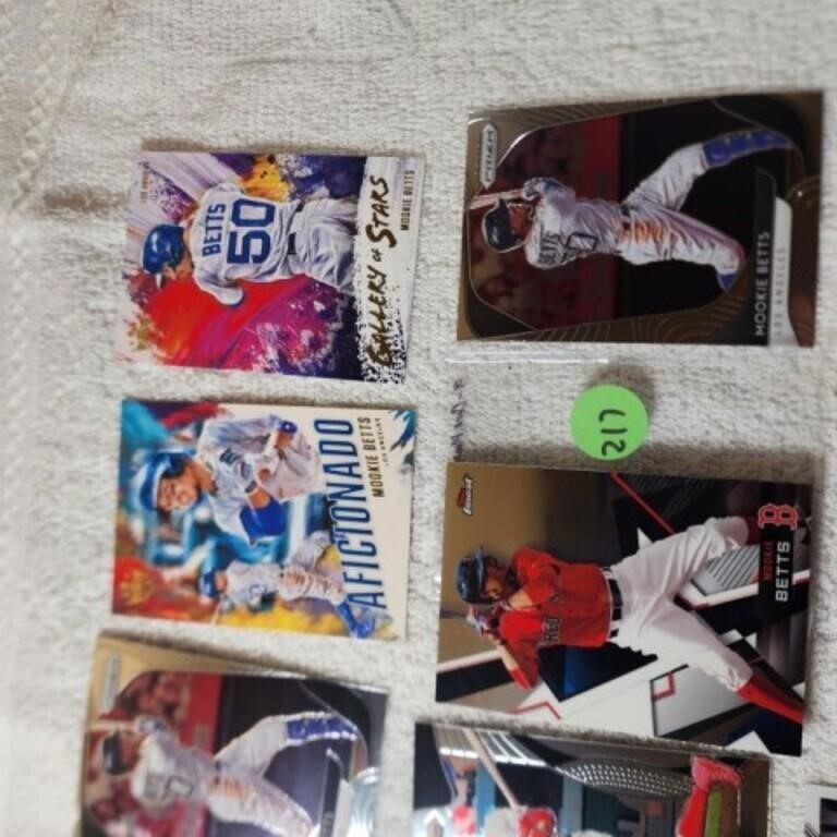 9 Mookie Betts Cards